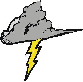 The voice of thy thunder was in the heaven: the lightnings lightened the world: