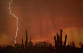 He maketh lightnings for the rain;