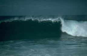 the floods lift up their waves.